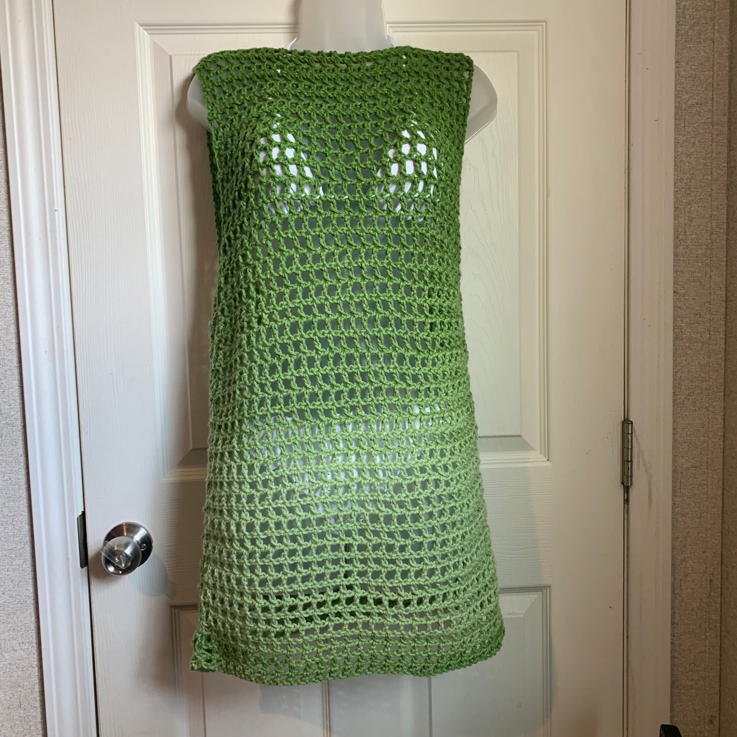 Size M Mesh Swimsuit Cover Up Dress